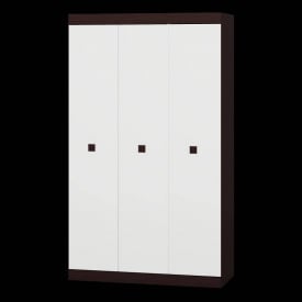 Шкаф для вещей 1200 Соната Эверест Венге с белым (34234)