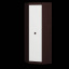 Шкаф для вещей угловой 700 Соната Эверест Венге с белым (psg_UK-6415014) Полтава