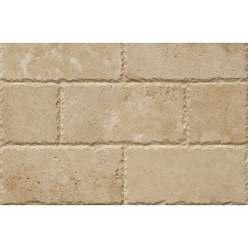 Травертин LIGHT BRUSHED 1,2x20,3x40,6 см