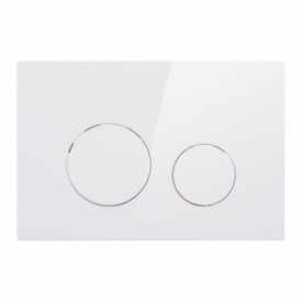 Панель смыва для унитаза Qtap Nest QT0111M11110W