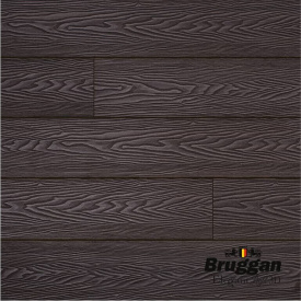 Террасная доска двухсторонняя ДПК Брюгган BRUGGAN ELEGANT LIGHT 3D WINE BROWN дерево-полимерная композитная доска для бассейнов, беседок коричневая