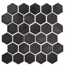 Мозаика керамическая Kotto Keramika H 6006 Hexagon Choco Brown 295х295 мм