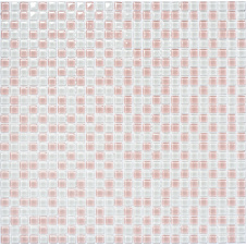 Мозаика стеклянная Kotto Keramika GM 410001 C2 White/Pink W 300х300 мм
