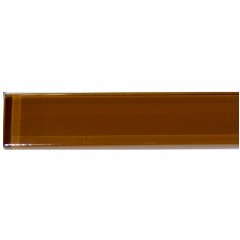 Фриз стеклянный Kotto Keramika GF 9014 Brown White 900х25 мм Черновцы
