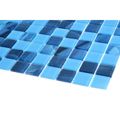 Мозаика стеклянная Kotto Keramika GMP 0425017 С2 Print 19/Blue D Mat 300х300 мм Херсон