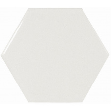 Фото - Плитка керамогранит Equipe Scale Scale Hexagon White 21911 10,7х12,4 см Плитка керамогранит Equipe Scale Scale Hexagon White 21911 10,7х12,4 см
