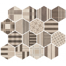 Фото - Плитка керамогранит Equipe Hexatile Cement Geo Sand 22100 17,5х20 см Плитка керамогранит Equipe Hexatile Cement Geo Sand 22100 17,5х20 см