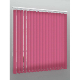 Жалюзі вертикальні тканинні Лайн II червоний