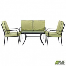 Комплект садових меблів Veracruz зелений для терас для кафе