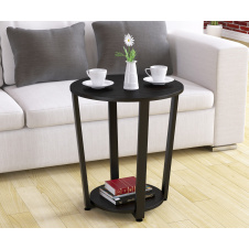 Кофейно-журнальный столик Loft-design D-500 круглый дсп венге