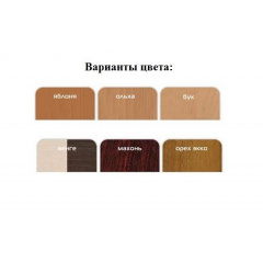 Кухонний стіл Компаніт КС-9, метал+дсп Горіх-еко Стрий
