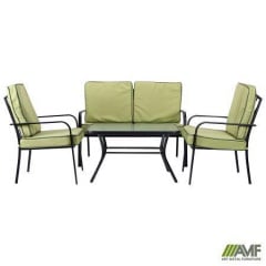 Комплект садових меблів Veracruz зелений для терас для кафе Балаклія
