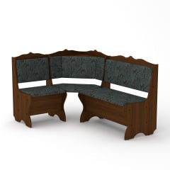 М'який кухонний куточок Компаніт Сирія 1512х1112 мм для обідньої зони з лдсп Ясногородка