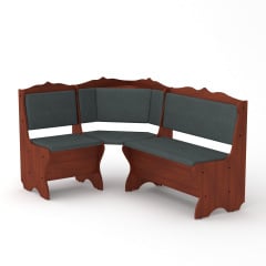 М'який кухонний куточок Компаніт Сирія 1512х1112 мм для обідньої зони з лдсп Ясногородка