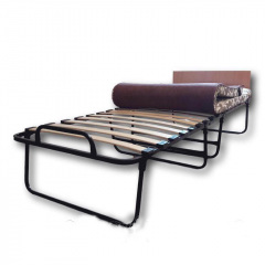 Розкладачка Венеція Vista на ламелях c матрацом ліжко 193х77 см з узголів'ям-полочкою Київ