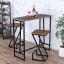 Барний столик BS-110 Loft-design дуб-палена Славута