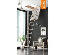 Горищні сходи Bukwood Luxe Metal ST 110х80 см