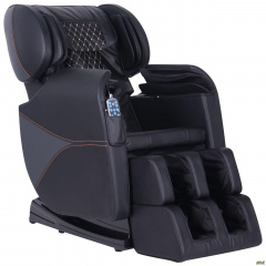 Крісло масажне AMF Keppler Black чорне з 9 прогамами роликового масажу Одеса