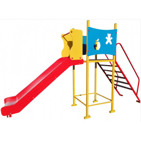 Металлическая горка Dali Малыш детская для улицы