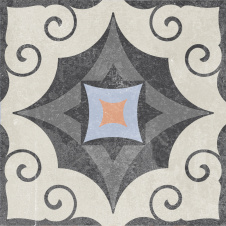 Керамическая плитка Golden Tile Ethno №23 Микс 186x186x11 мм (Н81530)