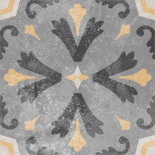 Керамическая плитка Golden Tile Ethno №13 Микс 186x186x11 мм (Н81430)