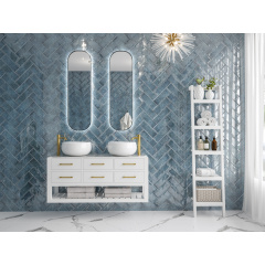 Керамическая плитка Golden Tile Como синий 100x300x7 мм (COМ061) Кропивницкий