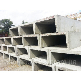 Водоотводный лоток ЛУ 11-8-1кут. 2970х1480х700