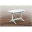 Обідній розсувний стіл з натурального дерева Аврора білий ваніль 1020/330х685 Кропивницький
