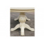Большой раздвижной обеденный стол Граф из массива дерева слоновая кость x патина Тернополь