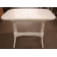 Обеденный раздвижной стол из натурального дерева Аврора белый ваниль 1020/330х685 Киев