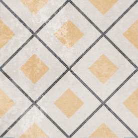 Керамическая плитка Golden Tile Ethno №14 Микс 186x186x11 мм (Н81440)