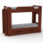 Двоярусне ліжко дитяче Твікс Компаніт 70х190 см дсп білого кольору Суми