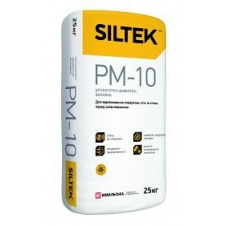 Штукатурка SILTEK РМ-10 цементно-известковая серая 25 кг