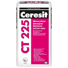 Шпаклевка фасадная CERESIT CT 225 белая 25 кг