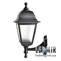 Фасадный садово-парковый светильник Кантри НС04 матовое стекло крашеный Черный Киев