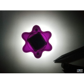 Газонный садово-парковый светодиодный светильник Lemanso CAB116 фиолетовый