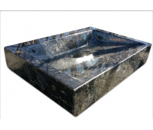 Раковина лабрадорит Volga blue 50*35*10