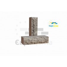 Облицовочный кирпич коричневый скала 250*90*65мм
