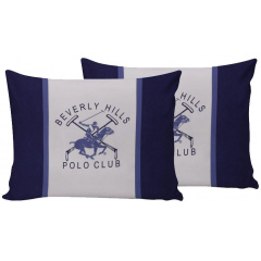Наволочка Beverly Hills Polo Club BHPC 029 Blue 50х70 см 2 шт (svt-2000022202541) Тернопіль