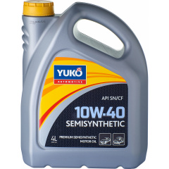 Моторное масло Yuko Semisynthetic 10W-40 4 л Хмельницький