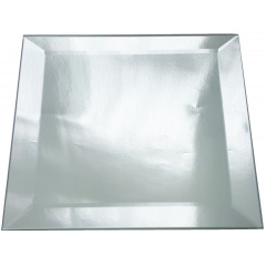 Зеркальная плитка UMT 500х500 мм фацет 15 мм серебро (ПФС 500-500) Ивано-Франковск
