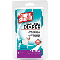Гигиенические трусы для собак Simple Solution Washable Diaper X-Small Житомир