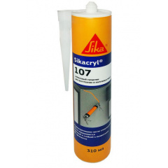 Акриловий герметик Sikacryl-107 (білий) 310 мл Тернополь