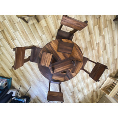 Деревянная мебель из массива термо дерева от производителя, комплект Furniture set - 42 Кропивницкий