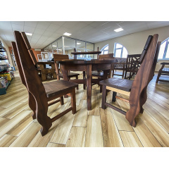 Деревянная мебель из массива термо дерева от производителя, комплект Furniture set - 42 Кропивницкий