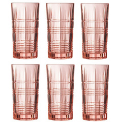 Набор стаканов Luminarc Даллас Розовый 6 шт х 380 мл (P9164/1) Ужгород