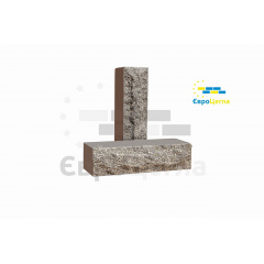Облицовочный кирпич коричневый скала 250*90*65мм Київ