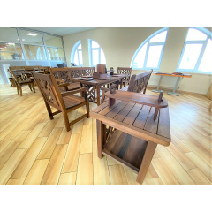 Деревянная мебель из массива термо дуба от производителя, комплект Furniture set - 40 Київ