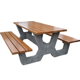 Стол с лавочками комплект Гарден для беседки дачи