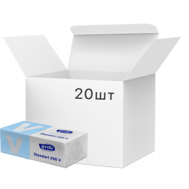 Бумажные полотенца Grite Standart V 1 слой 250 отрывов 20 упаковок
